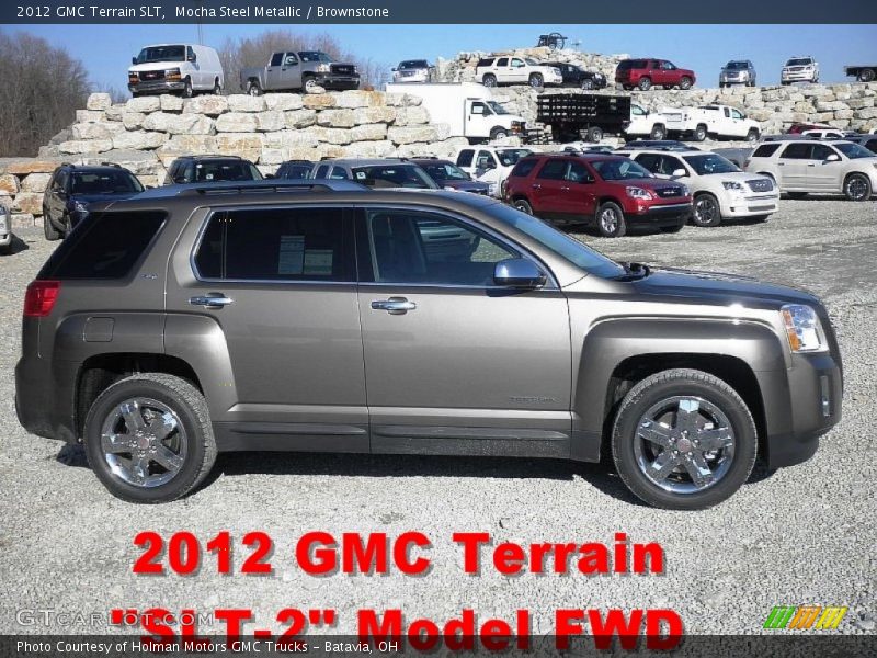 Mocha Steel Metallic / Brownstone 2012 GMC Terrain SLT