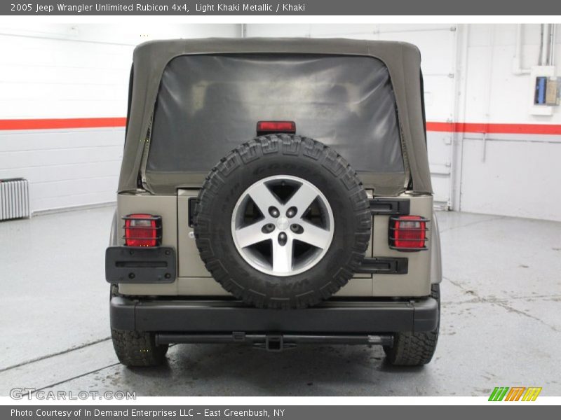 Light Khaki Metallic / Khaki 2005 Jeep Wrangler Unlimited Rubicon 4x4