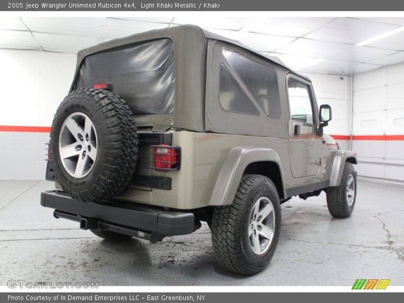 Light Khaki Metallic / Khaki 2005 Jeep Wrangler Unlimited Rubicon 4x4