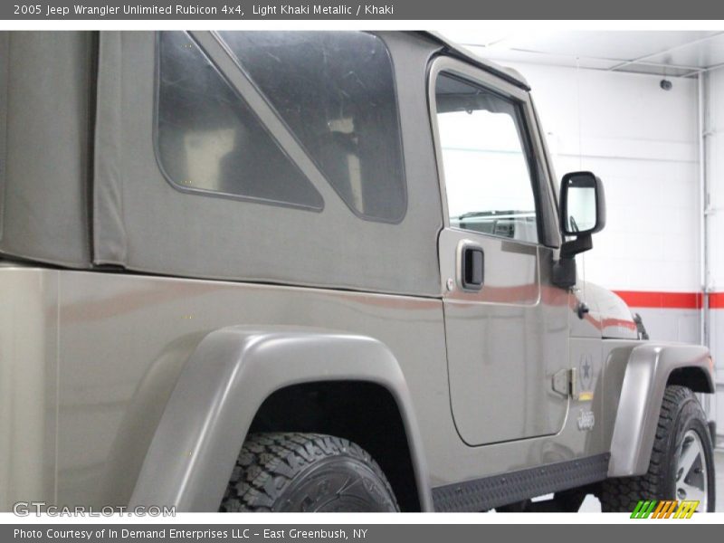 Light Khaki Metallic / Khaki 2005 Jeep Wrangler Unlimited Rubicon 4x4