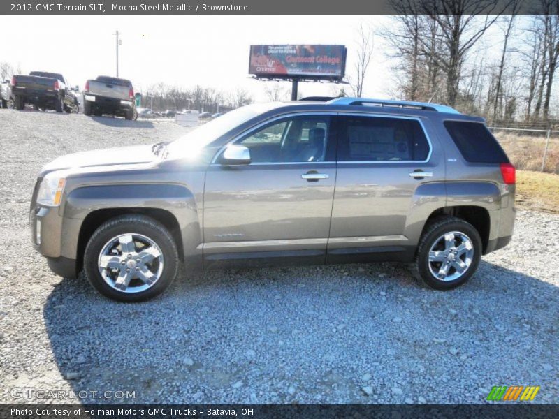 Mocha Steel Metallic / Brownstone 2012 GMC Terrain SLT