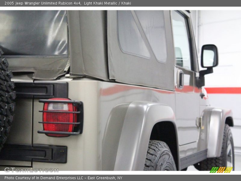 Light Khaki Metallic / Khaki 2005 Jeep Wrangler Unlimited Rubicon 4x4
