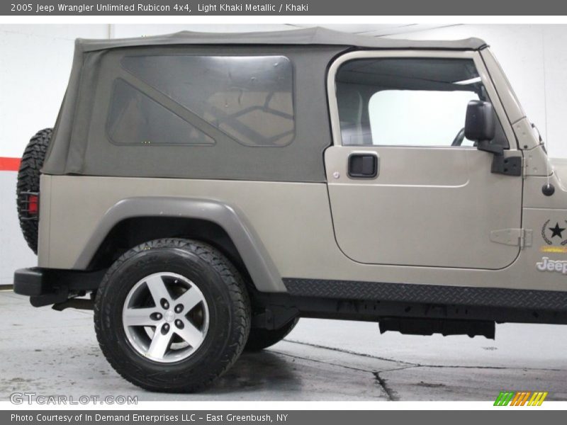 Light Khaki Metallic / Khaki 2005 Jeep Wrangler Unlimited Rubicon 4x4