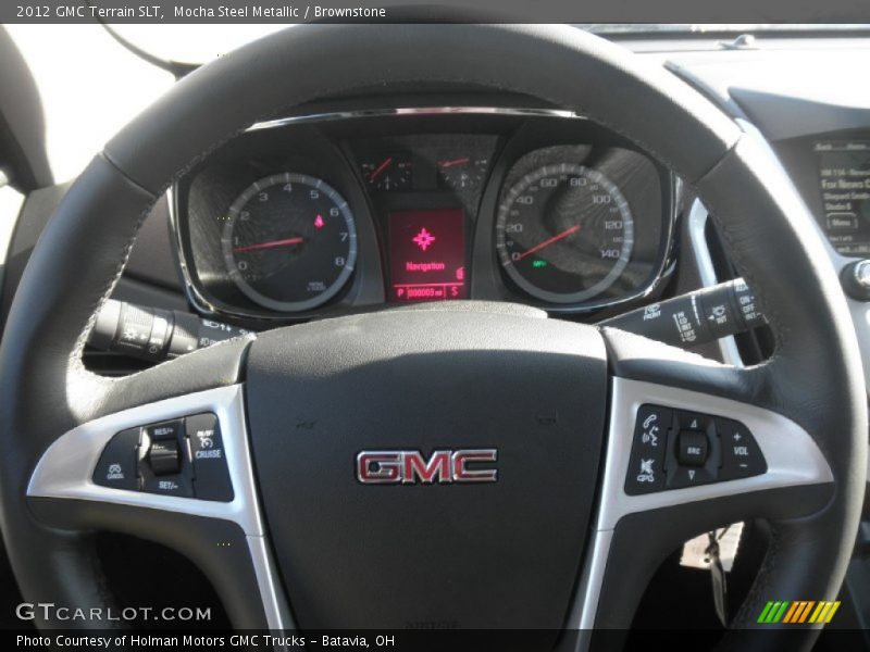 Mocha Steel Metallic / Brownstone 2012 GMC Terrain SLT