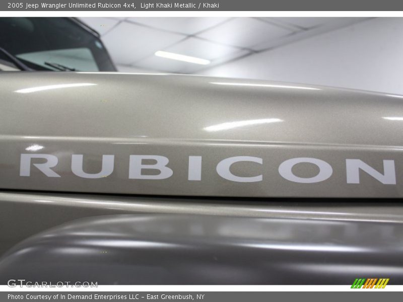Light Khaki Metallic / Khaki 2005 Jeep Wrangler Unlimited Rubicon 4x4