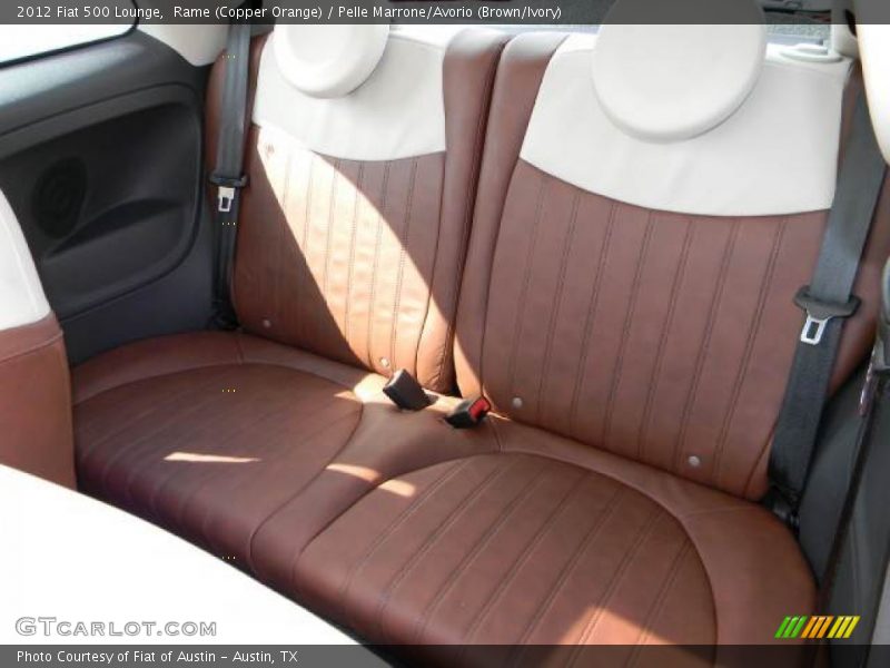 Rear Seat of 2012 500 Lounge