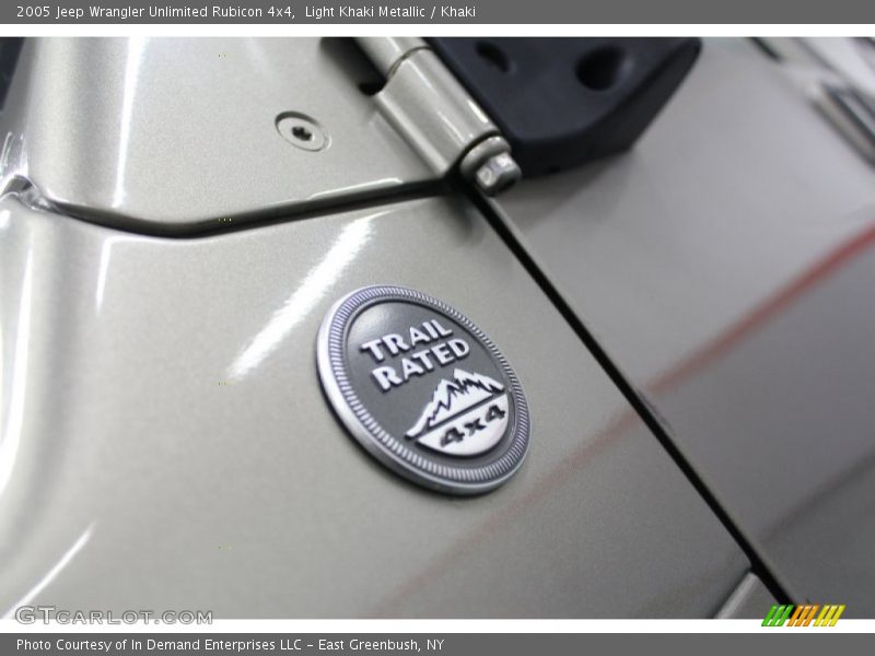 Light Khaki Metallic / Khaki 2005 Jeep Wrangler Unlimited Rubicon 4x4