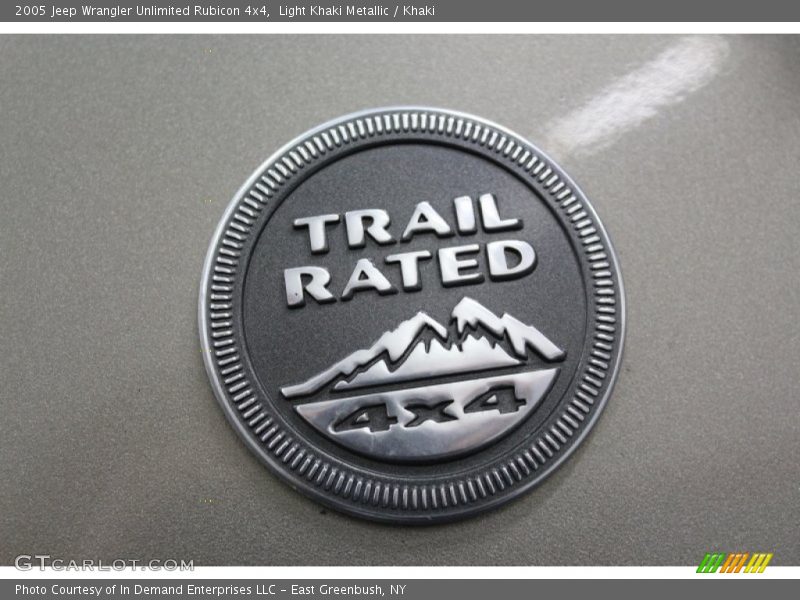 Light Khaki Metallic / Khaki 2005 Jeep Wrangler Unlimited Rubicon 4x4