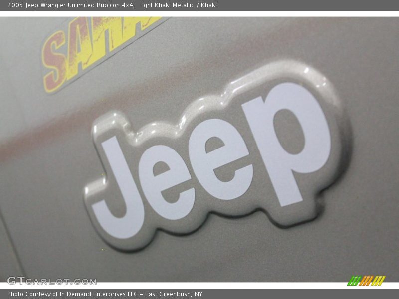 Light Khaki Metallic / Khaki 2005 Jeep Wrangler Unlimited Rubicon 4x4