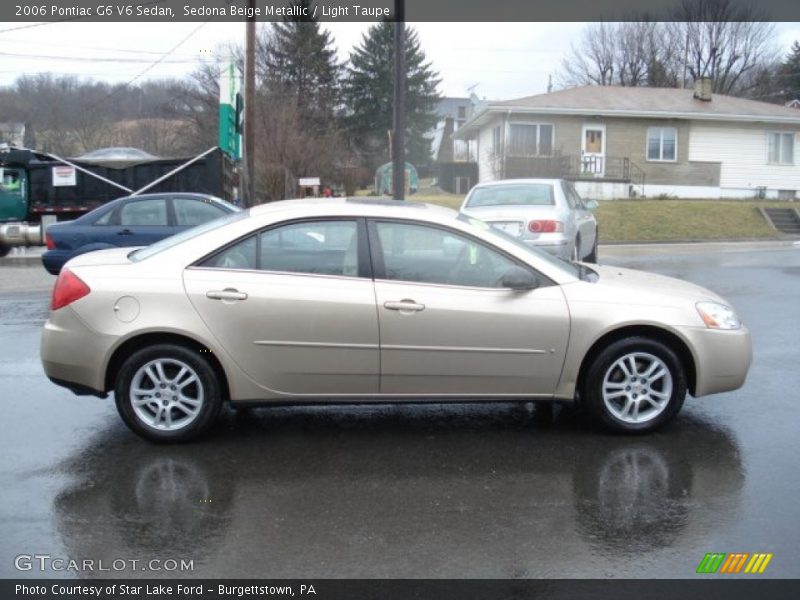 Sedona Beige Metallic / Light Taupe 2006 Pontiac G6 V6 Sedan