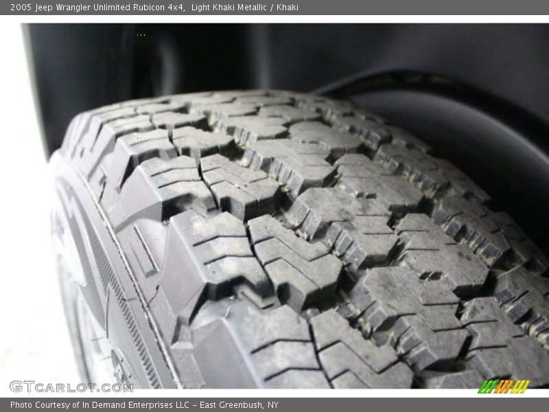 Light Khaki Metallic / Khaki 2005 Jeep Wrangler Unlimited Rubicon 4x4