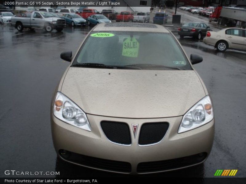 Sedona Beige Metallic / Light Taupe 2006 Pontiac G6 V6 Sedan