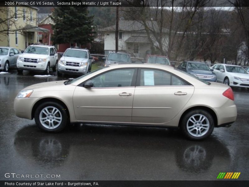 Sedona Beige Metallic / Light Taupe 2006 Pontiac G6 V6 Sedan