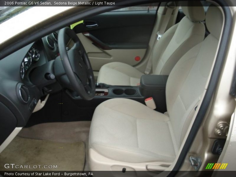 Sedona Beige Metallic / Light Taupe 2006 Pontiac G6 V6 Sedan