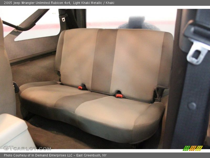 Light Khaki Metallic / Khaki 2005 Jeep Wrangler Unlimited Rubicon 4x4