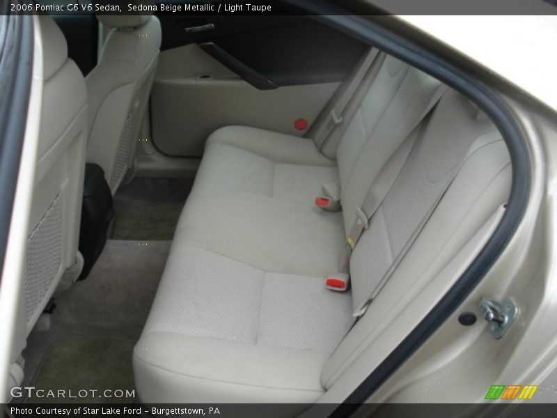 Sedona Beige Metallic / Light Taupe 2006 Pontiac G6 V6 Sedan