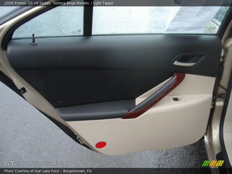 Sedona Beige Metallic / Light Taupe 2006 Pontiac G6 V6 Sedan