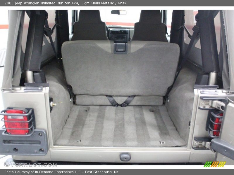 Light Khaki Metallic / Khaki 2005 Jeep Wrangler Unlimited Rubicon 4x4