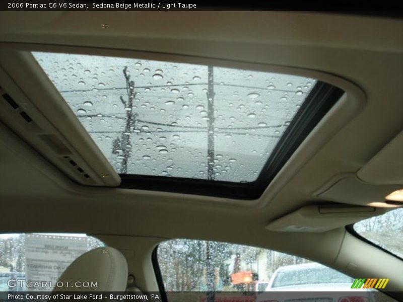 Sedona Beige Metallic / Light Taupe 2006 Pontiac G6 V6 Sedan