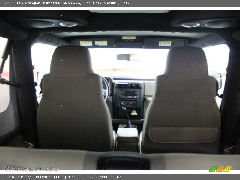 Light Khaki Metallic / Khaki 2005 Jeep Wrangler Unlimited Rubicon 4x4