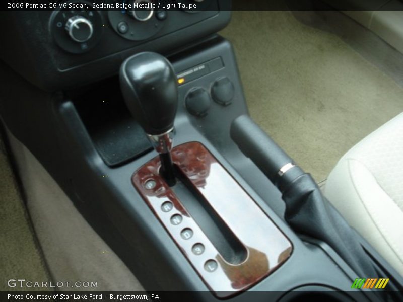 Sedona Beige Metallic / Light Taupe 2006 Pontiac G6 V6 Sedan