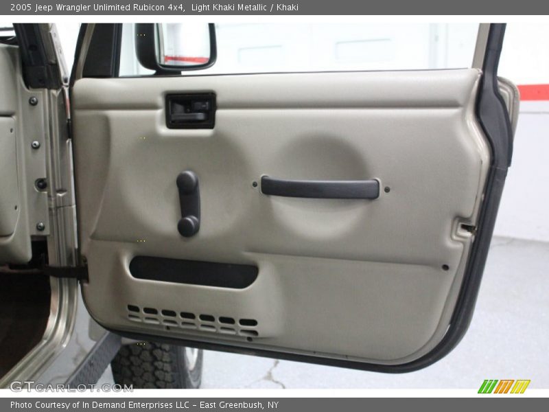 Light Khaki Metallic / Khaki 2005 Jeep Wrangler Unlimited Rubicon 4x4