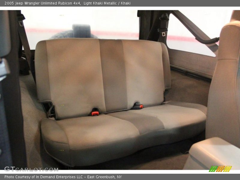 Light Khaki Metallic / Khaki 2005 Jeep Wrangler Unlimited Rubicon 4x4