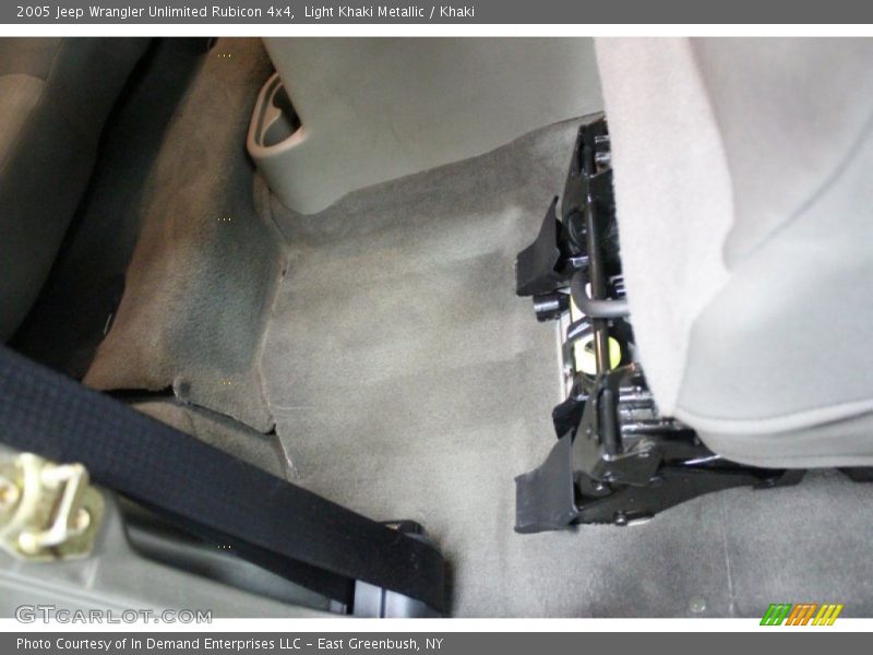 Light Khaki Metallic / Khaki 2005 Jeep Wrangler Unlimited Rubicon 4x4