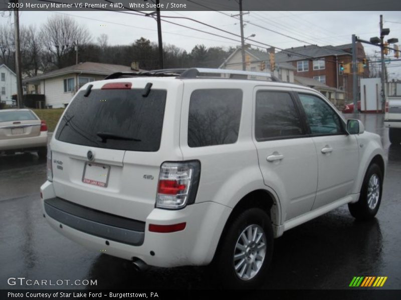 White Suede / Stone 2009 Mercury Mariner V6 Premier 4WD