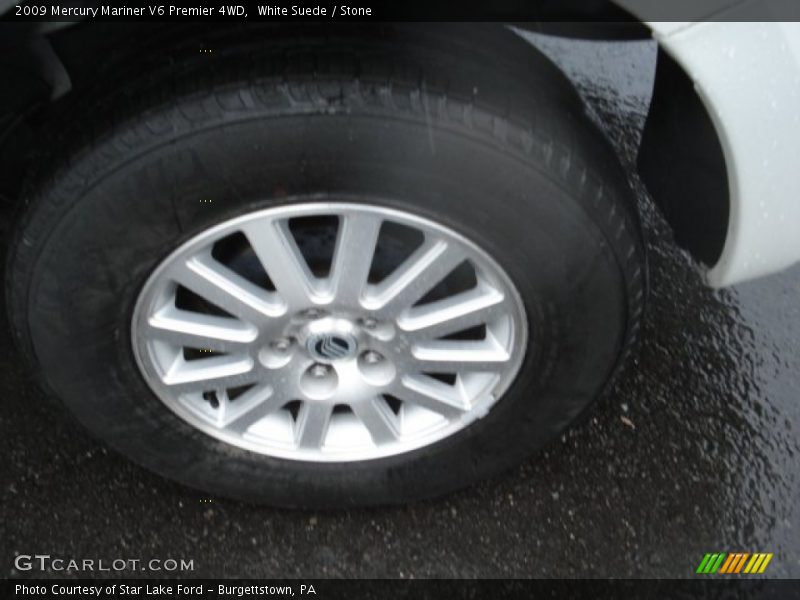 White Suede / Stone 2009 Mercury Mariner V6 Premier 4WD