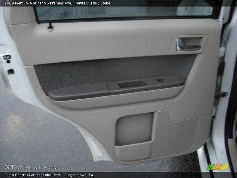 White Suede / Stone 2009 Mercury Mariner V6 Premier 4WD