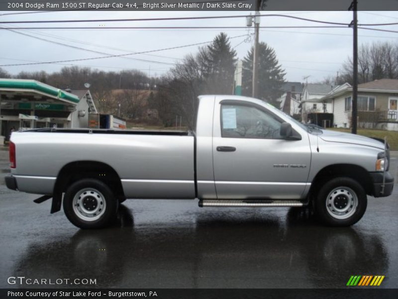 Bright Silver Metallic / Dark Slate Gray 2004 Dodge Ram 1500 ST Regular Cab 4x4