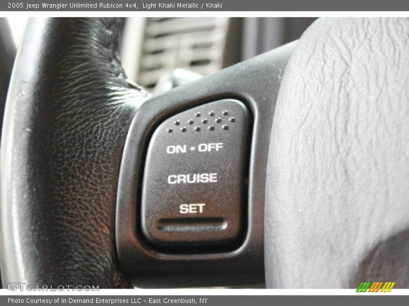Light Khaki Metallic / Khaki 2005 Jeep Wrangler Unlimited Rubicon 4x4