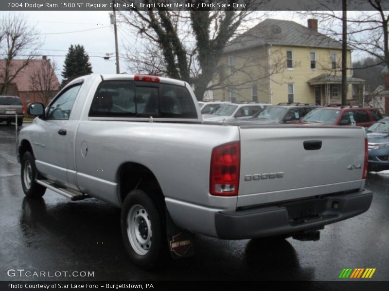 Bright Silver Metallic / Dark Slate Gray 2004 Dodge Ram 1500 ST Regular Cab 4x4