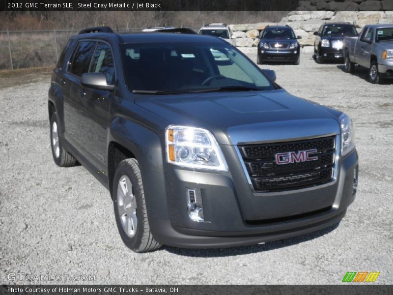 Steel Gray Metallic / Jet Black 2012 GMC Terrain SLE