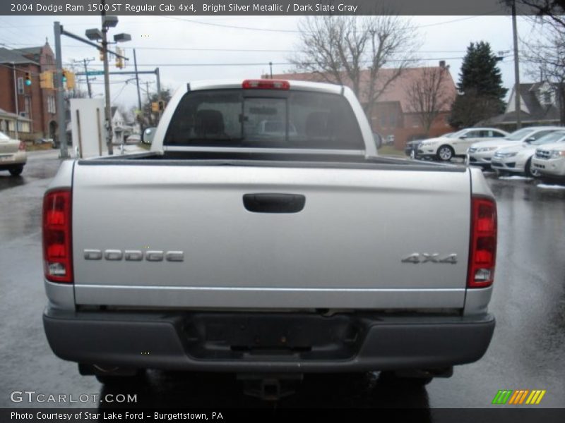 Bright Silver Metallic / Dark Slate Gray 2004 Dodge Ram 1500 ST Regular Cab 4x4