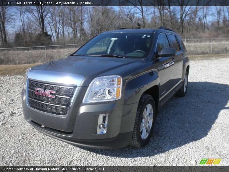 Steel Gray Metallic / Jet Black 2012 GMC Terrain SLE
