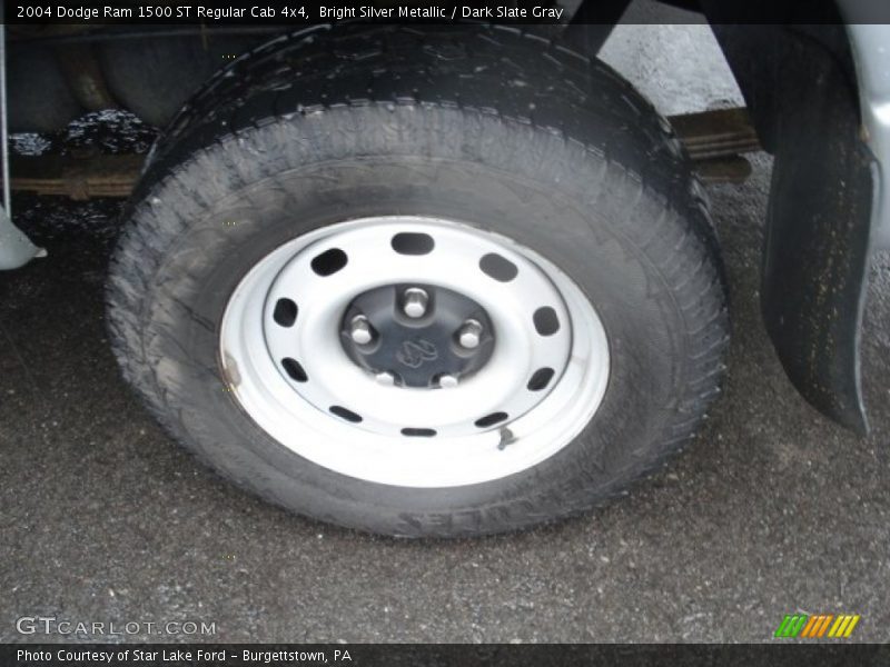 Bright Silver Metallic / Dark Slate Gray 2004 Dodge Ram 1500 ST Regular Cab 4x4