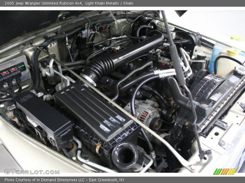  2005 Wrangler Unlimited Rubicon 4x4 Engine - 4.0 Liter OHV 12-Valve Inline 6 Cylinder