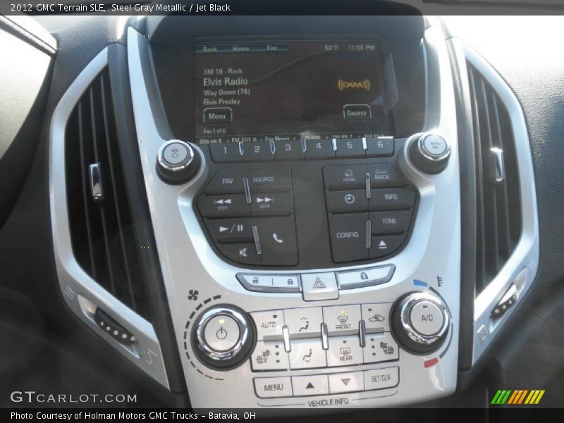 Steel Gray Metallic / Jet Black 2012 GMC Terrain SLE