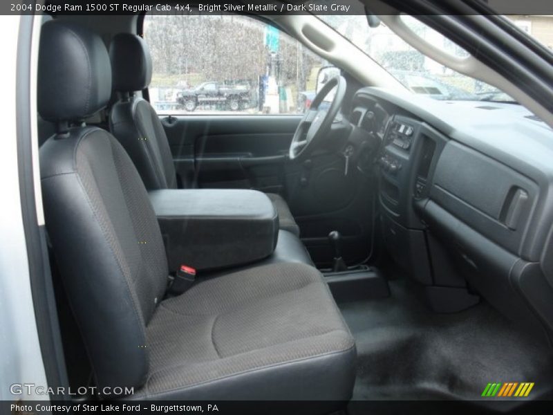 Bright Silver Metallic / Dark Slate Gray 2004 Dodge Ram 1500 ST Regular Cab 4x4