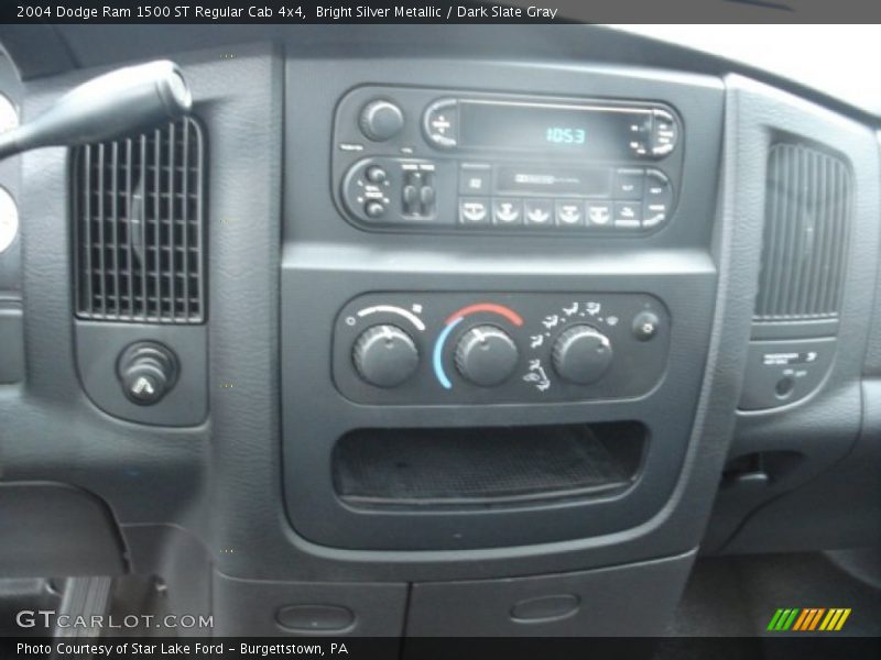 Bright Silver Metallic / Dark Slate Gray 2004 Dodge Ram 1500 ST Regular Cab 4x4