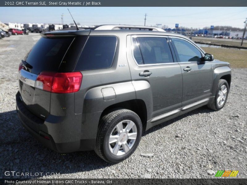 Steel Gray Metallic / Jet Black 2012 GMC Terrain SLE