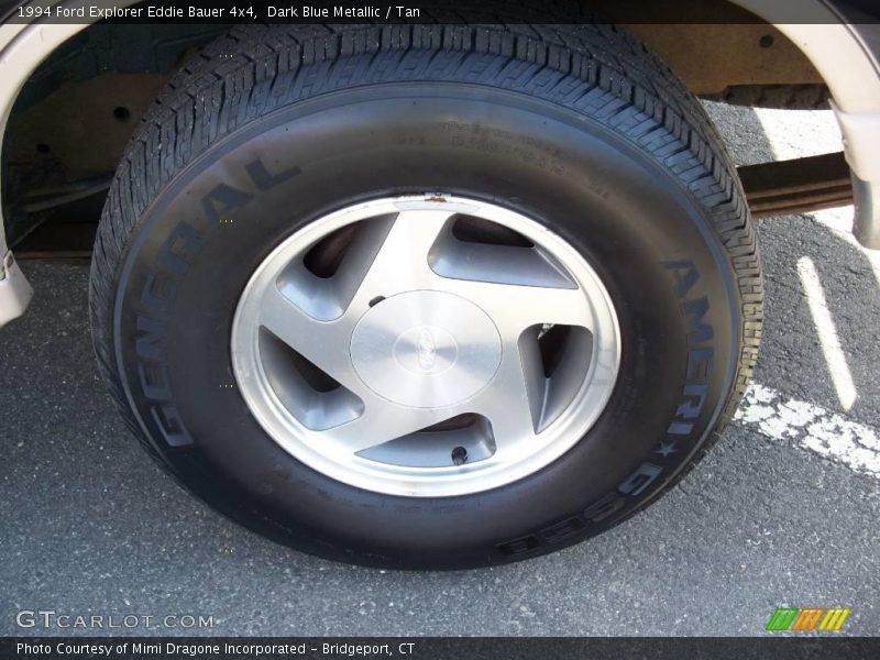 Dark Blue Metallic / Tan 1994 Ford Explorer Eddie Bauer 4x4