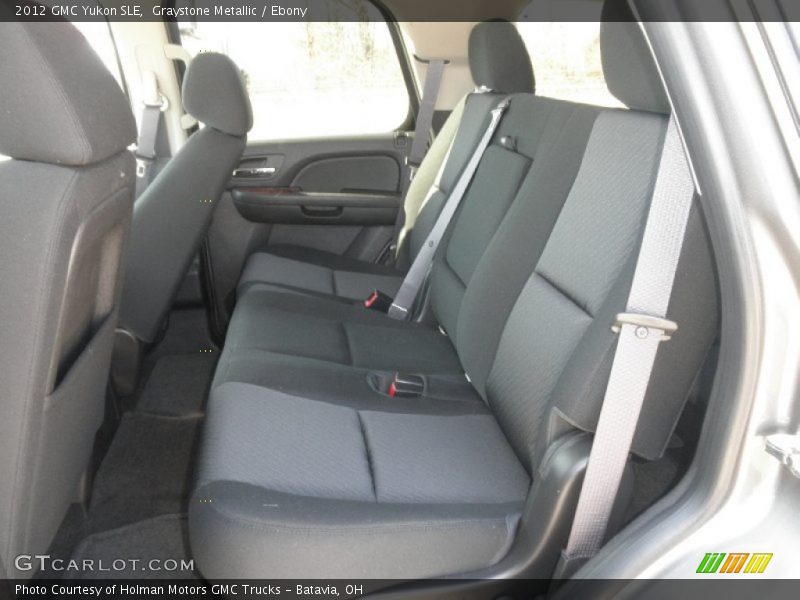 Graystone Metallic / Ebony 2012 GMC Yukon SLE