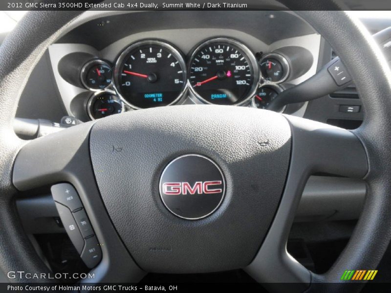  2012 Sierra 3500HD Extended Cab 4x4 Dually Steering Wheel