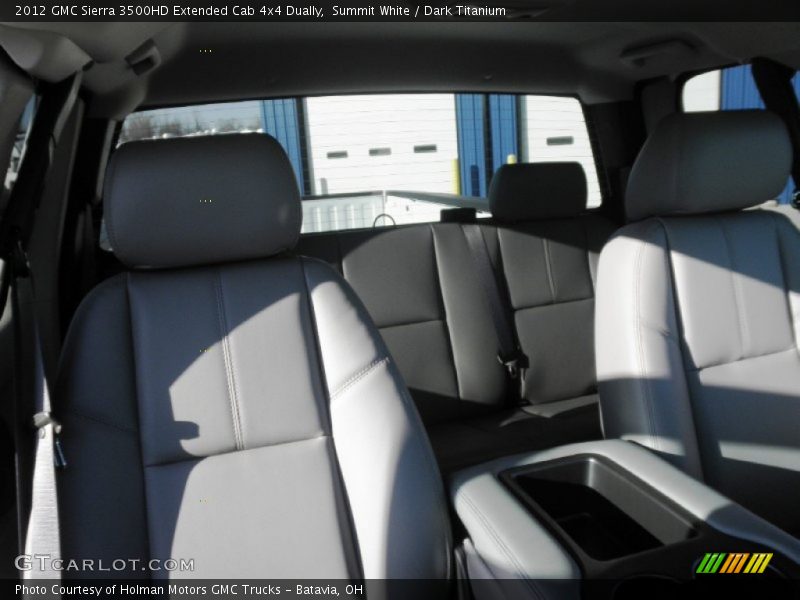 Summit White / Dark Titanium 2012 GMC Sierra 3500HD Extended Cab 4x4 Dually
