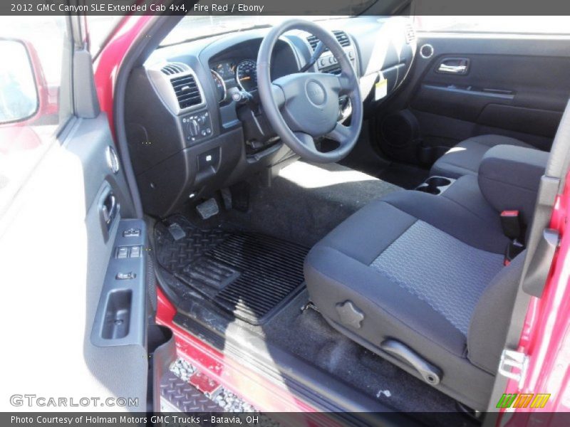 Fire Red / Ebony 2012 GMC Canyon SLE Extended Cab 4x4