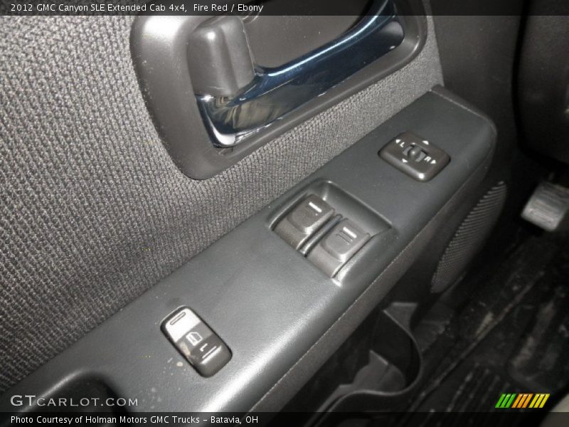 Fire Red / Ebony 2012 GMC Canyon SLE Extended Cab 4x4