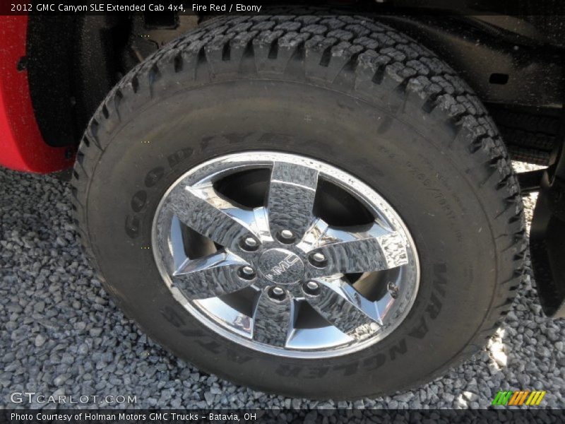 Fire Red / Ebony 2012 GMC Canyon SLE Extended Cab 4x4